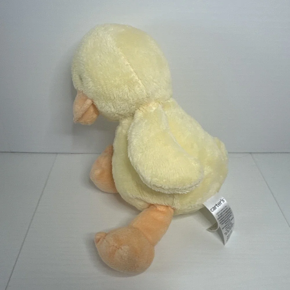 Carter's Yellow Duckling Duck Baby Lovey Plush 10
